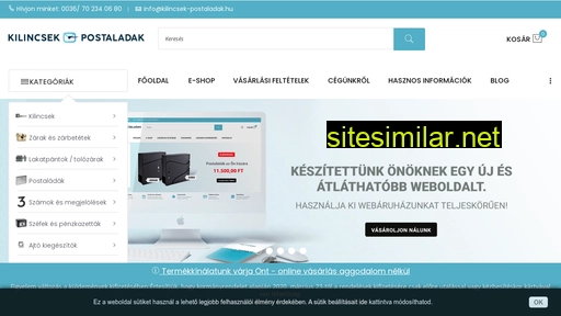 kilincsek-postaladak.hu alternative sites