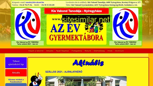 kisvakond.hu alternative sites