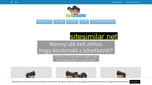 kiszseniiskola.hu alternative sites