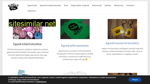 kituzoshop.hu alternative sites