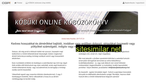 kobozokonyv.hu alternative sites