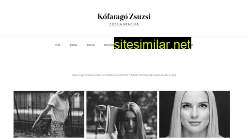 kofaragozsuzsi.hu alternative sites