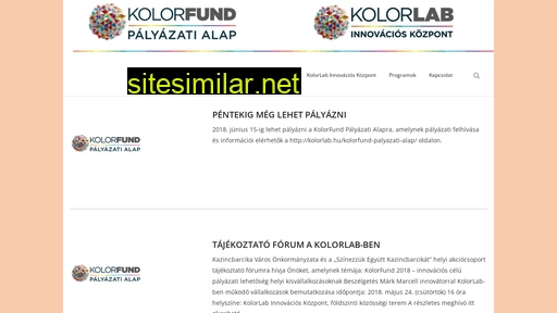 Kolorlab similar sites