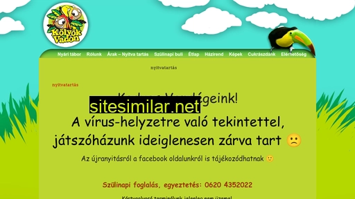 kolyokvadon.hu alternative sites