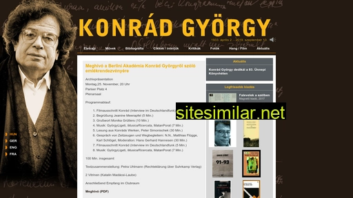 Konradgyorgy similar sites
