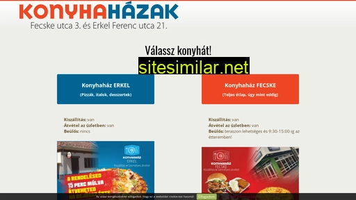 konyhahaz.hu alternative sites
