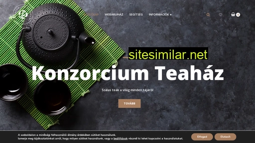 konzorciumteahaz.hu alternative sites