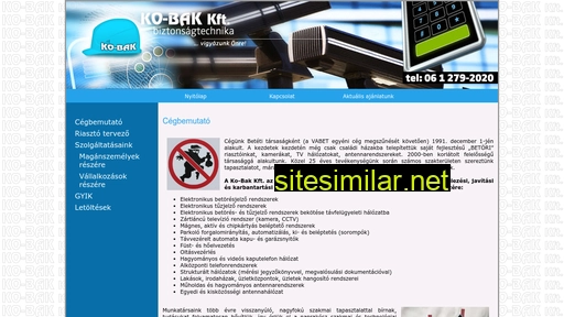 ko-bak.hu alternative sites