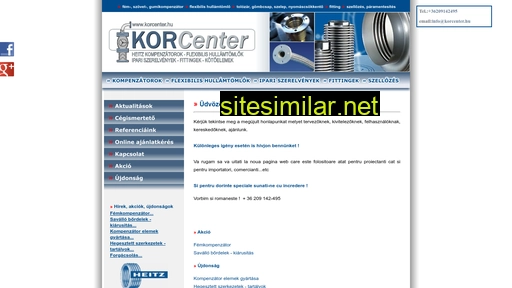 korcenter.hu alternative sites
