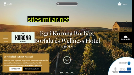 koronaborhaz.hu alternative sites