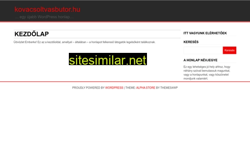 kovacsoltvasbutor.hu alternative sites