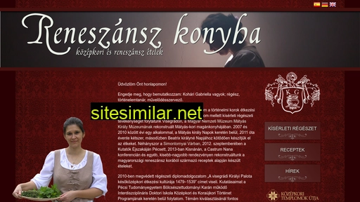 kozepkorikonyha.hu alternative sites