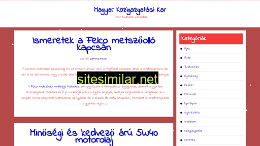 kozigkar.hu alternative sites