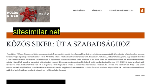 kozossiker.hu alternative sites