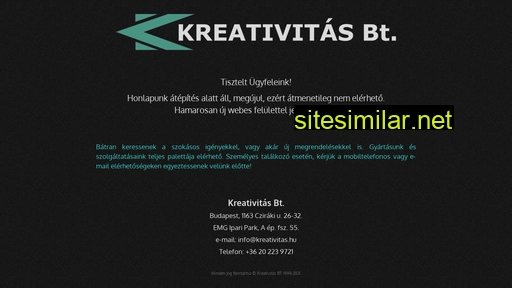 kreativitas.hu alternative sites