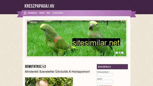 kreszpapagaj.hu alternative sites