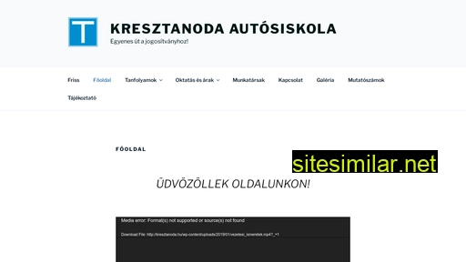 kresztanoda.hu alternative sites