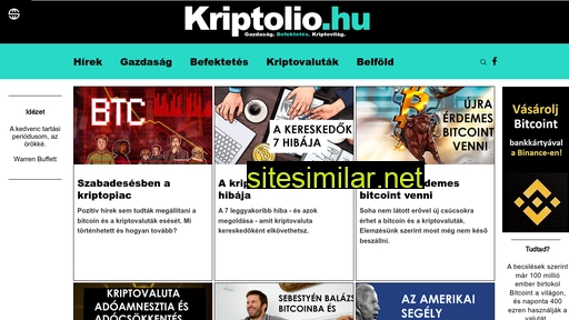 kriptolio.hu alternative sites