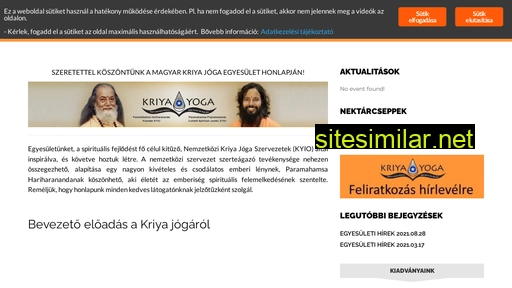 kriya.hu alternative sites