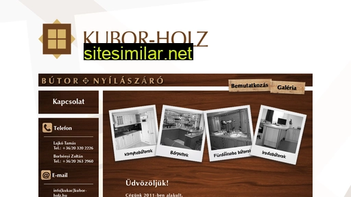 kubor-holz.hu alternative sites
