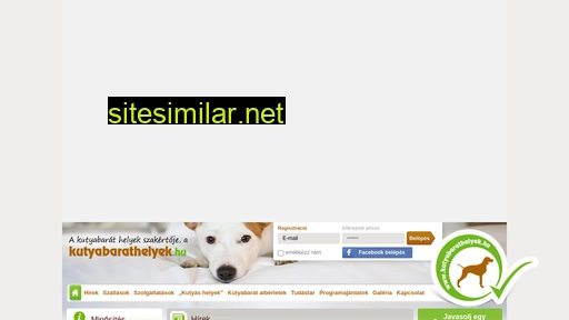 kutyabarathelyek.hu alternative sites