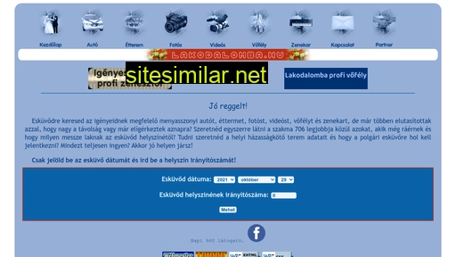 lakodalomba.hu alternative sites