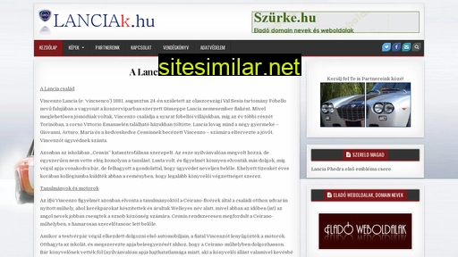 lanciak.hu alternative sites