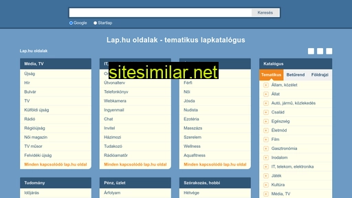 lap.hu alternative sites