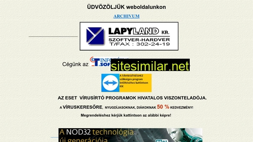 lapyland.hu alternative sites