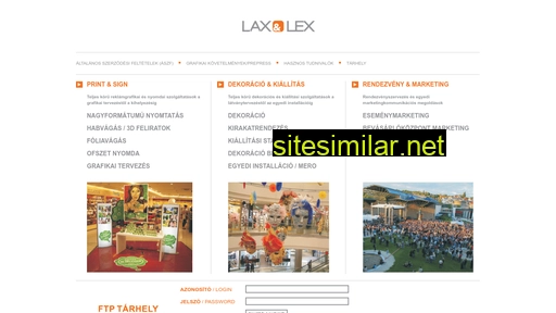 laxlex.hu alternative sites