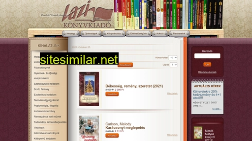 lazikiado.hu alternative sites