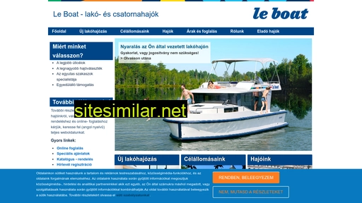 leboat.hu alternative sites