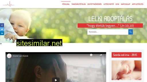 lelkiadoptalas.hu alternative sites