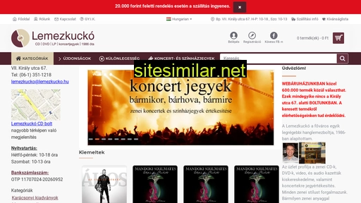 lemezkucko.hu alternative sites