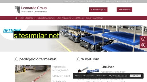 leonardo-group.hu alternative sites