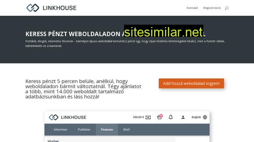 linkhouse.hu alternative sites