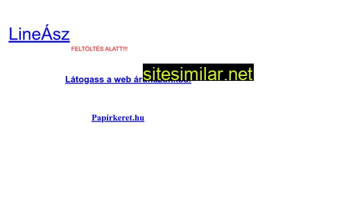 lineasz.hu alternative sites