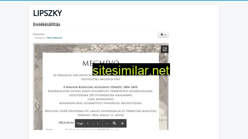 lipszky.hu alternative sites