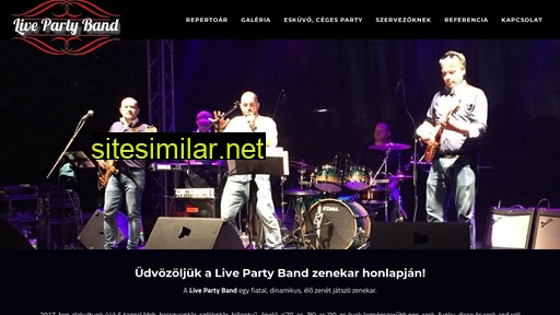 livepartyband.hu alternative sites