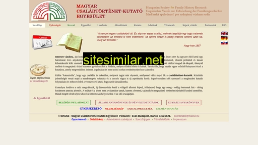 macse.hu alternative sites