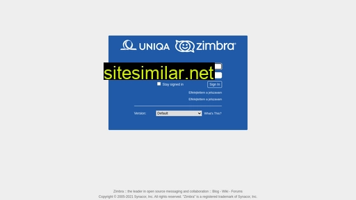 mail.uniqa-net.hu alternative sites