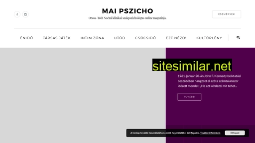 maipszicho.hu alternative sites