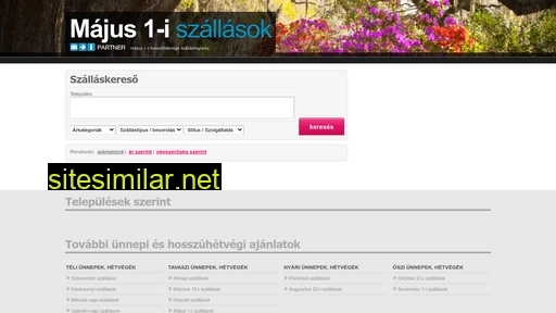 majus1szallas.hu alternative sites