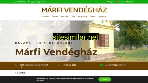 marfi-vendeghaz.hu alternative sites