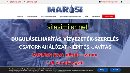 marosidugulas.hu alternative sites