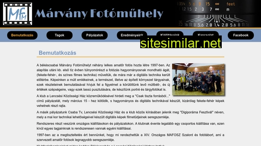 marvanyfoto.hu alternative sites