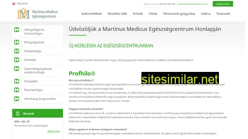 martinusmedicus.hu alternative sites