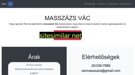 masszazsvac.hu alternative sites