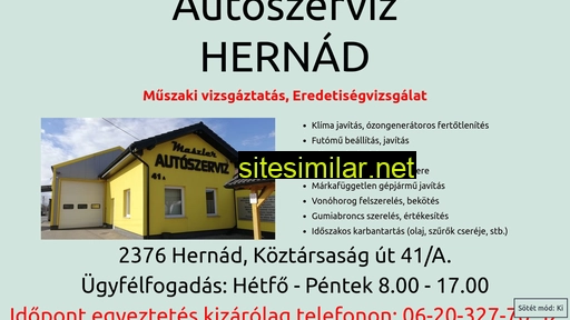 maszlerhernad.hu alternative sites