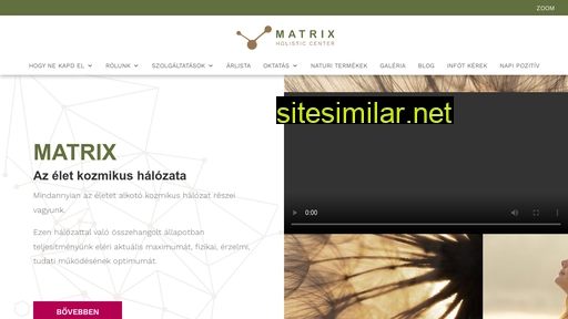 matrixholistic.hu alternative sites